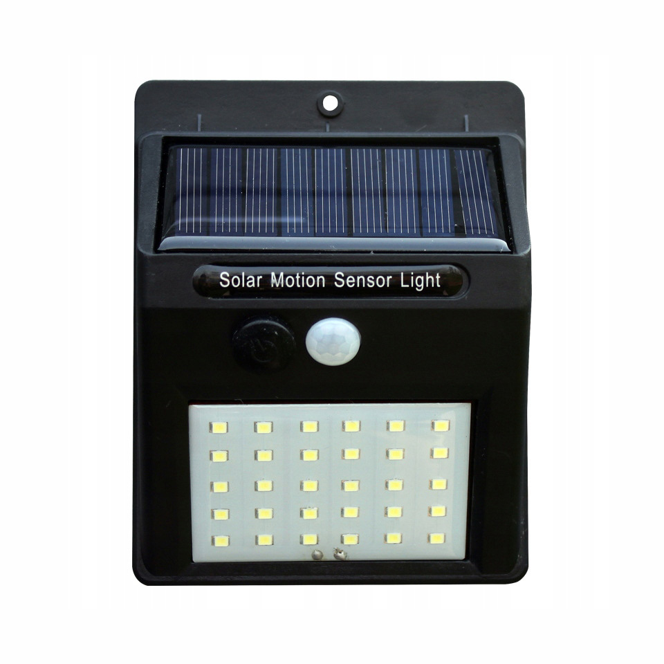 LED solarna svetilka s senzorjem