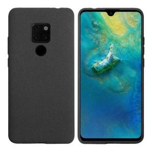 Huawei Mate 20  silikonski ovitek - črn